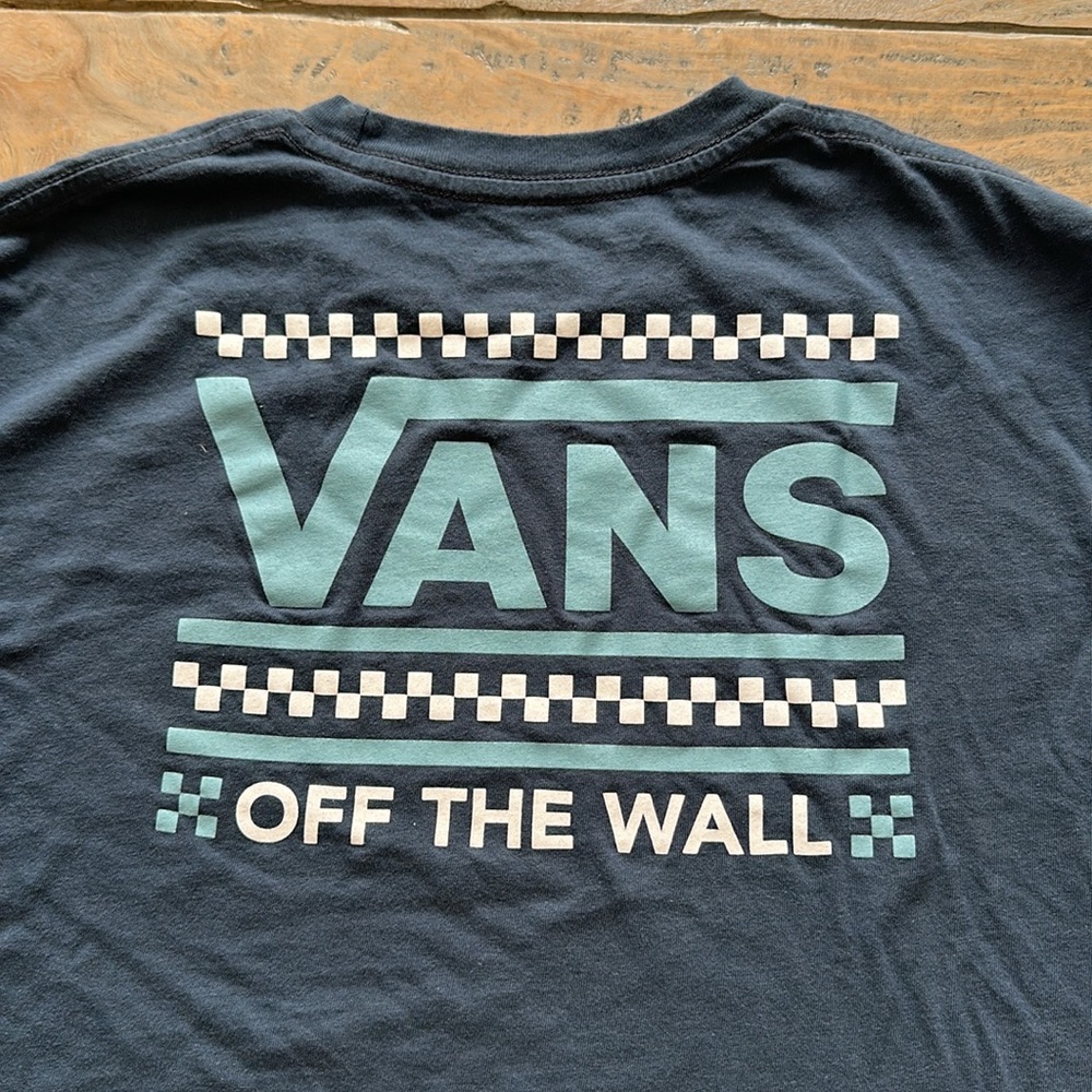 VANS - Men’s Long Sleeve Tshirt - Size Small. Logo on back